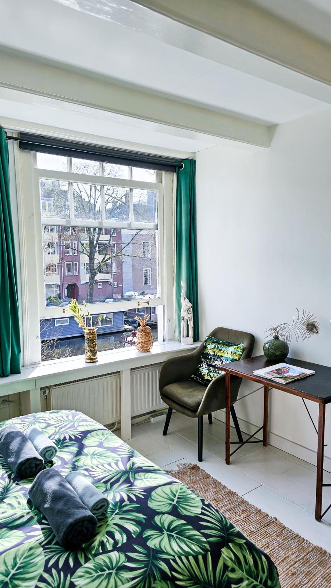 Large En-suite In Historic Canalhouse From 1729 Casa de férias