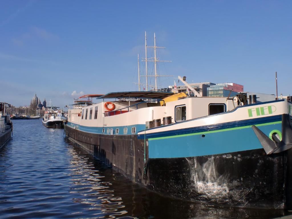 Hotelboat Fiep Hotel Amesterdão